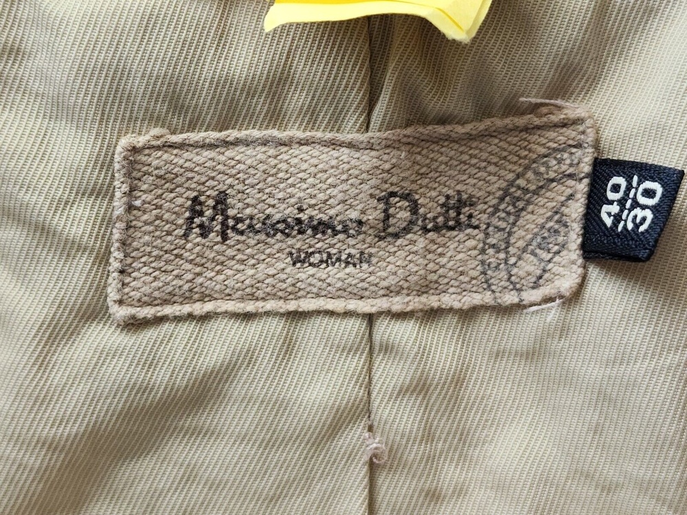 Massimo Dutti Velour Jacket Cream Cadet Long Sleeve Collared Lined Womens S - Picture 6 of 16